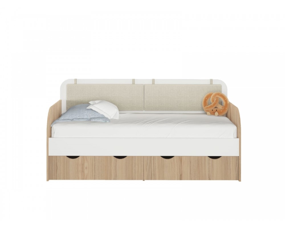 Кровать-тахта Кот малая с подушками Кровать-тахта Кот малая с подушками-1