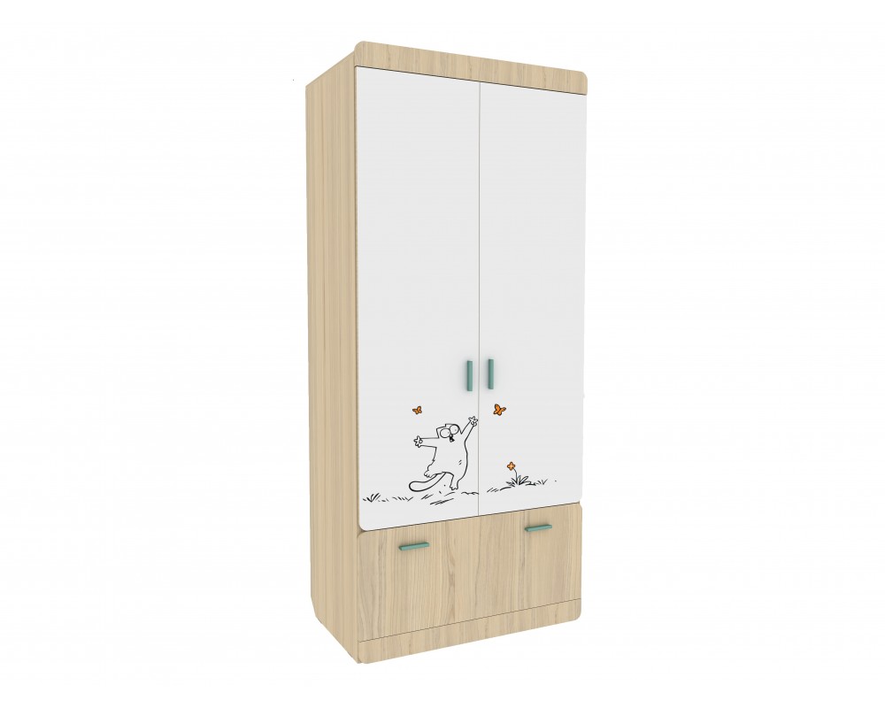 Шкаф двухдверный Кот Шкаф двухдверный Кот-0