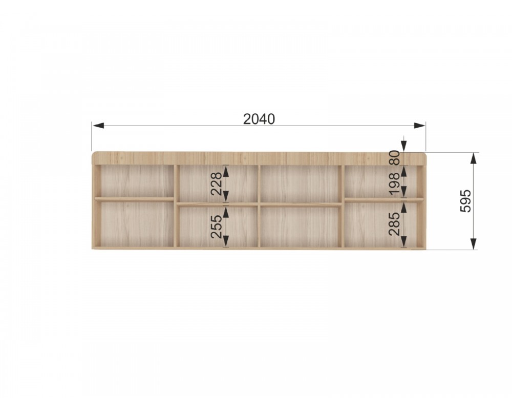 Полка навесная Кот Полка навесная Кот-4