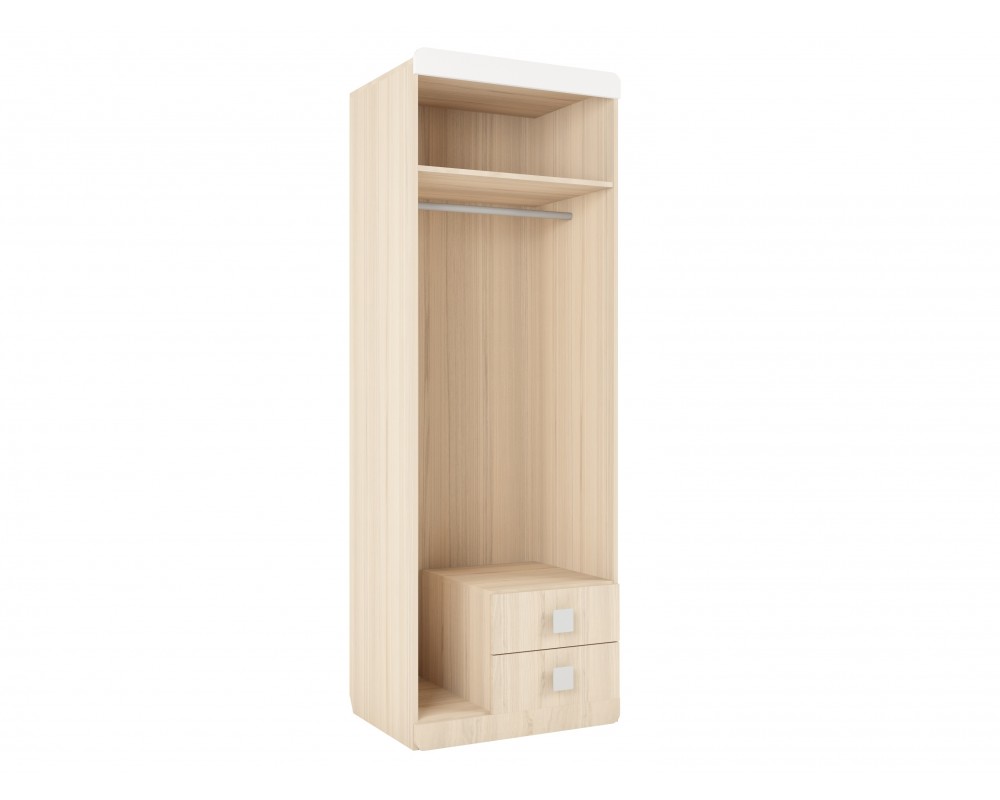 Шкаф однодверный Стиль Кофе с молоком Шкаф однодверный Стиль Кофе с молоком-2