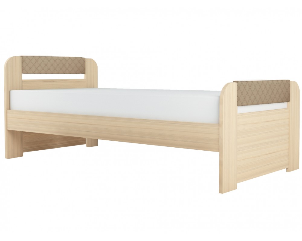 Кровать Стиль Кофе с молоком Кровать Стиль Кофе с молоком-0