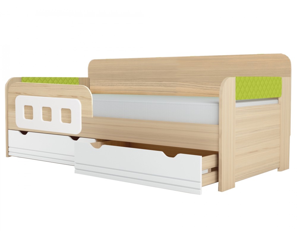 Кровать-тахта Стиль Лайм с бортиком Кровать-тахта Стиль Лайм с бортиком-0