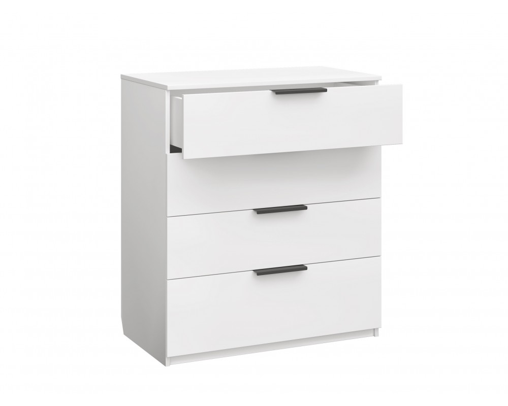 Комод Чарли 4 ящика Белый Комод Чарли 4 ящика Белый-2