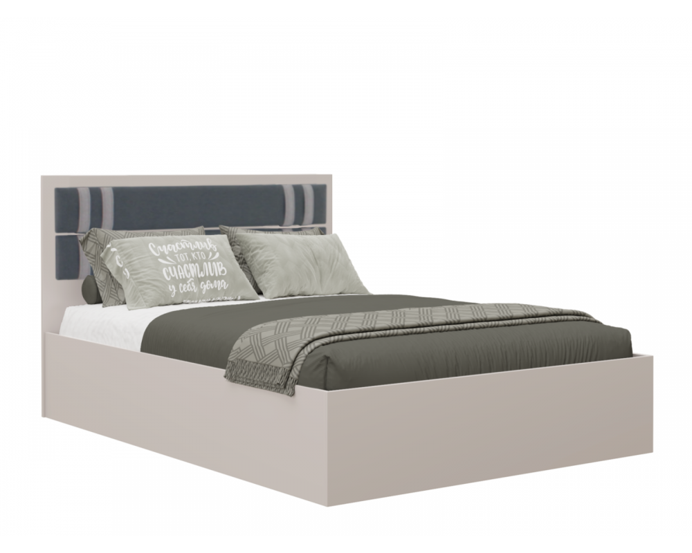 Кровать двуспальная Чарли Кашемир Кровать двуспальная Чарли Кашемир-1