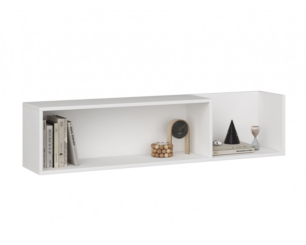 Полка навесная белая Чарли Полка навесная белая Чарли-3
