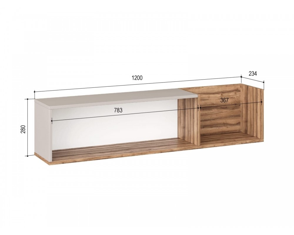 Полка навесная Авелано Чарли Полка навесная Авелано Чарли-2