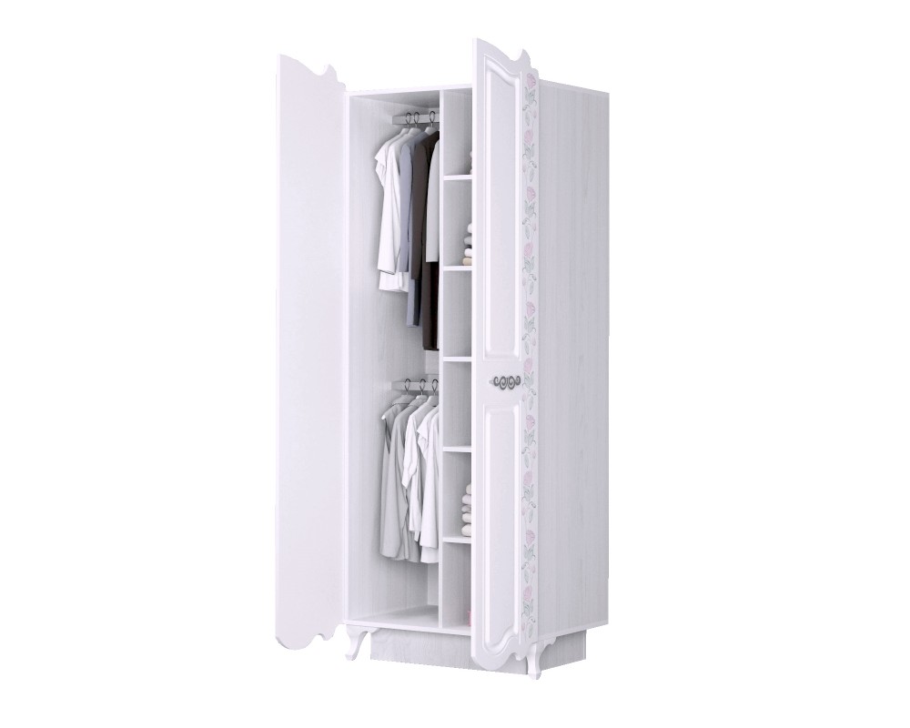 Шкаф двухдверный Розалия-2