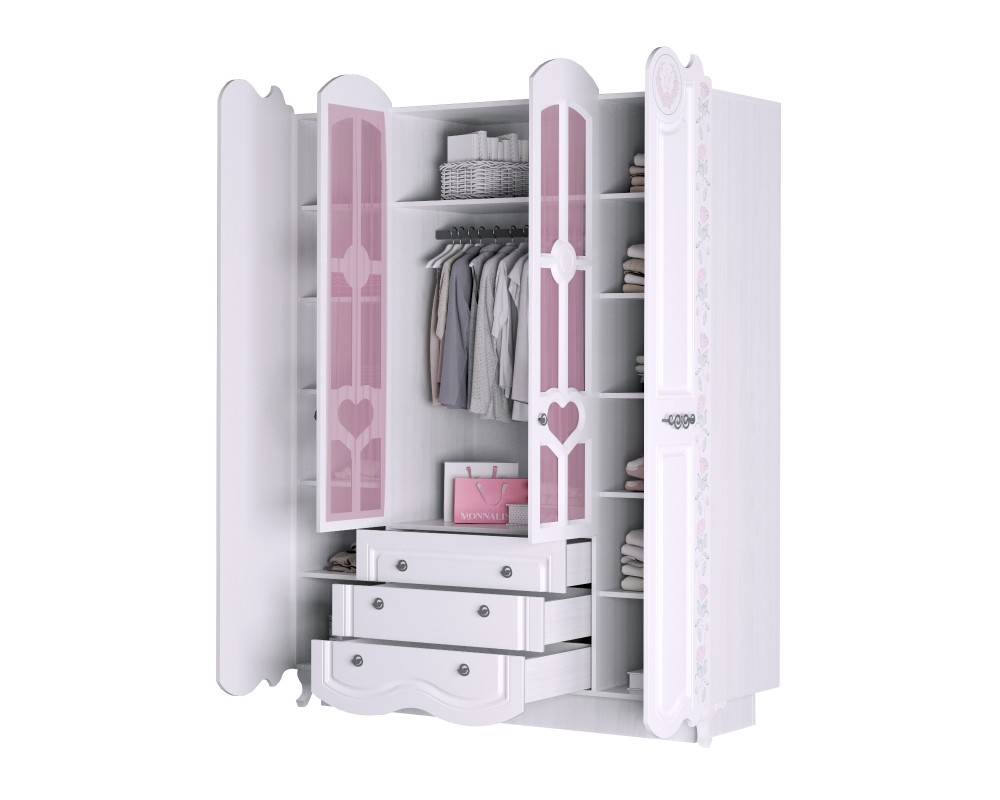 Шкаф четырехдверный Розалия Шкаф четырехдверный Розалия-5