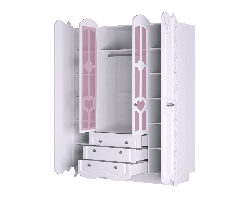 Шкаф четырехдверный Розалия Шкаф четырехдверный Розалия-2