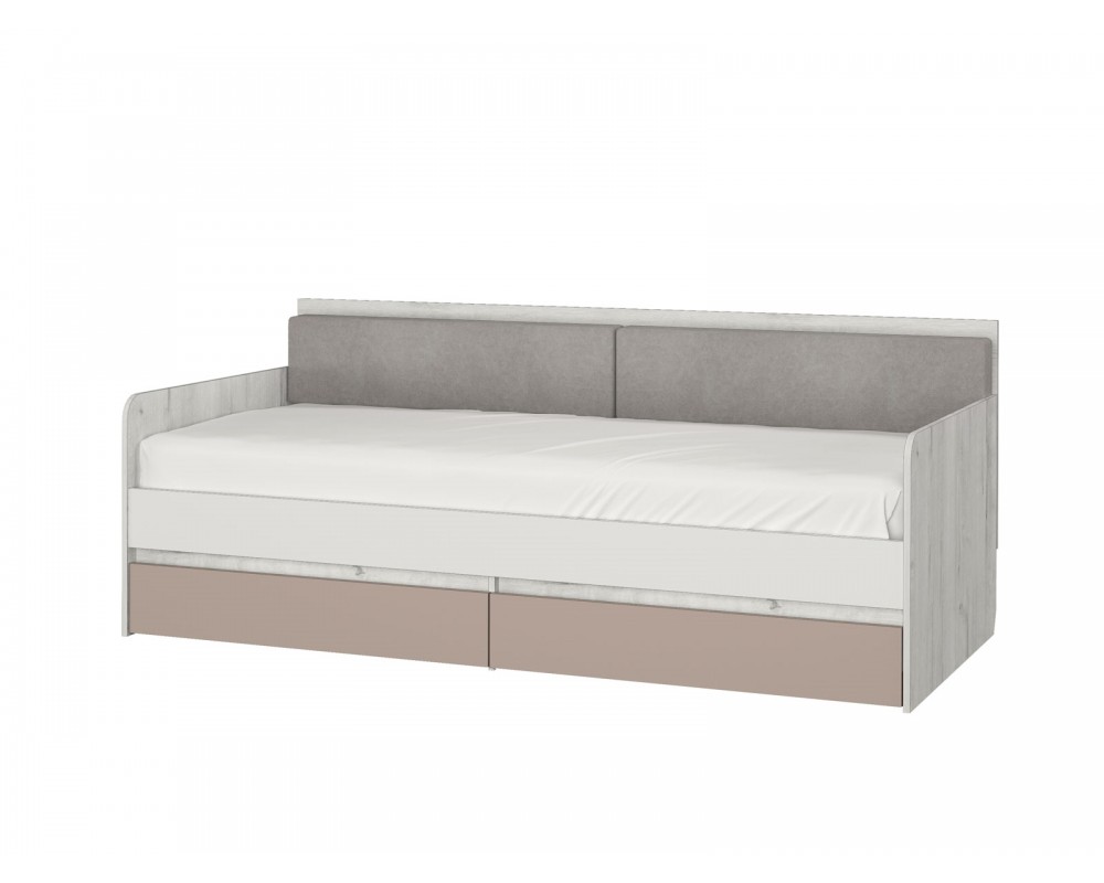 Кровать-тахта Зефир голубой с подушками Кровать-тахта Зефир голубой с подушками-0