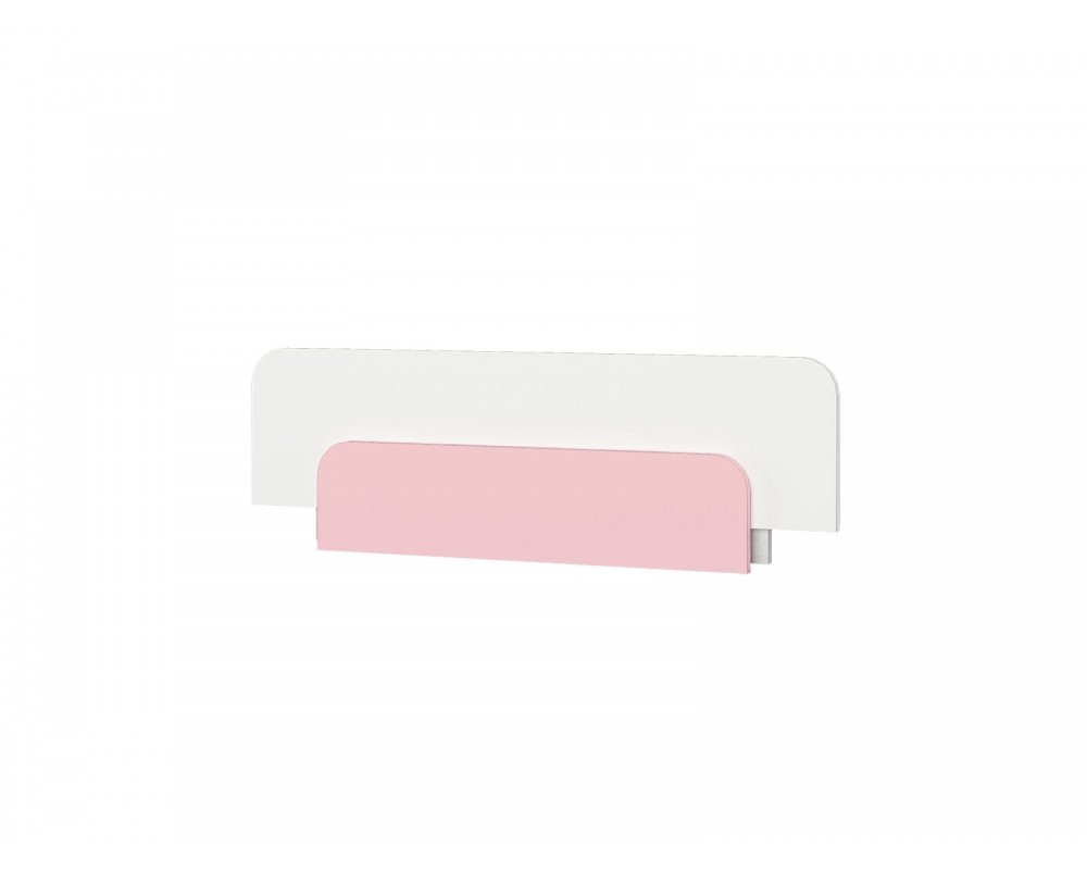 Кровать-тахта Зефир розовый малая с бортиком Кровать-тахта Зефир розовый малая с бортиком-3