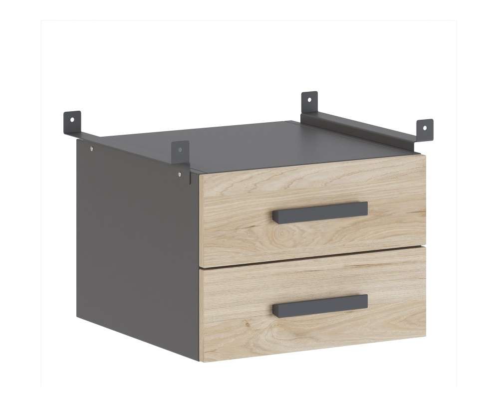 Стол письменный на металлокаркасе с тумбой Алиса Стол письменный на металлокаркасе с тумбой Алиса-1