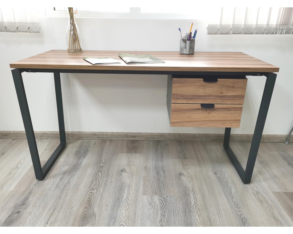 Стол письменный на металлокаркасе с тумбой Гринвич Стол письменный на металлокаркасе с тумбой Гринвич-3