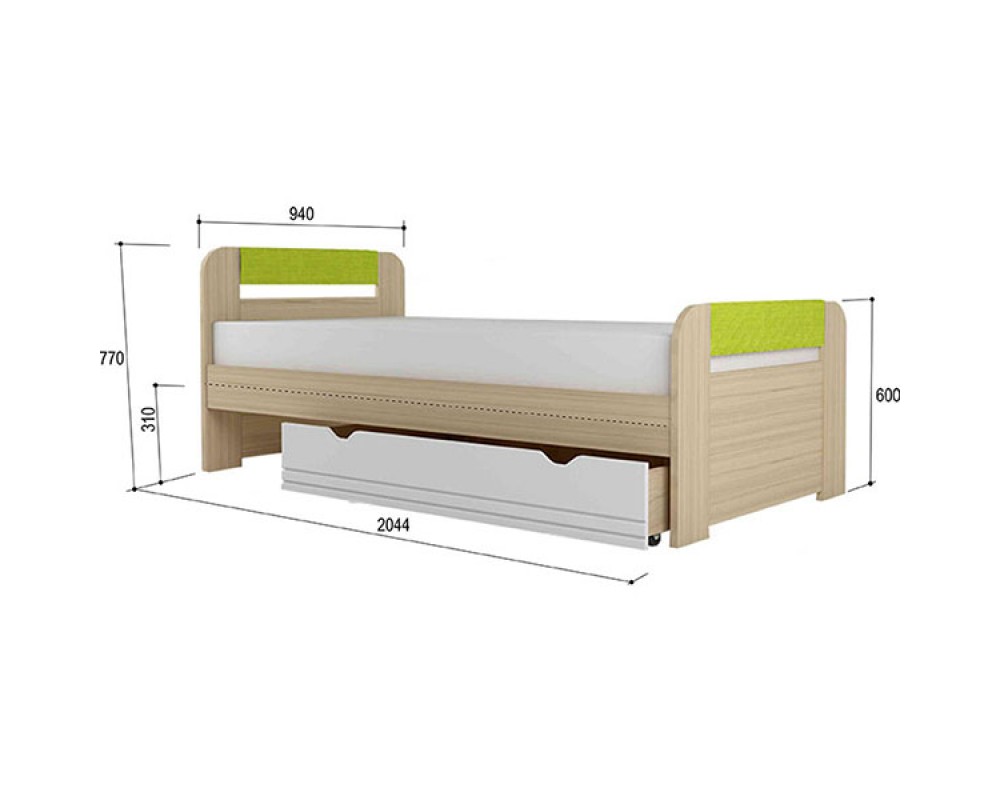 Кровать Стиль Лайм Кровать Стиль Лайм-2
